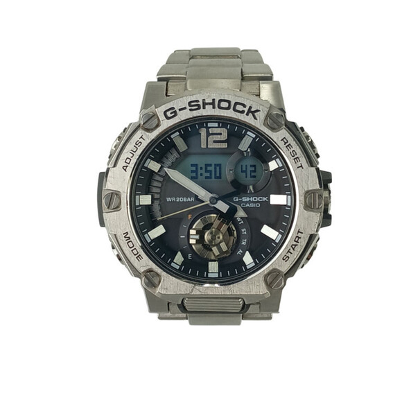 OTHERS Other - CASIO GSHOCK GSTEEL GSTB300 Series Watch (GSTB300SD1AJF) Gray Dial Silver Res...
